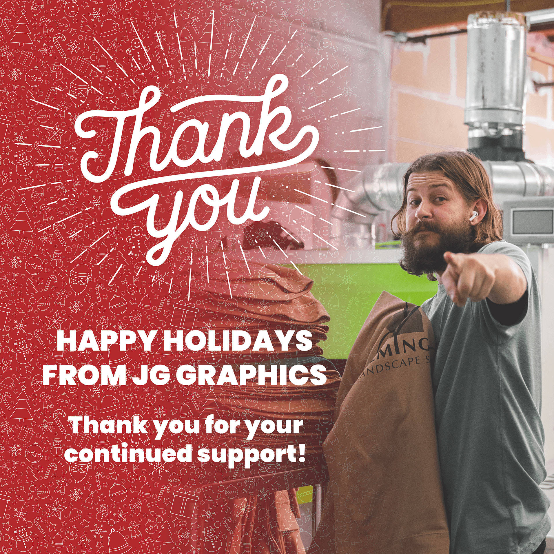 Thank you & Happy Holidays!