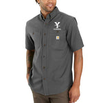 Youngdahl Carhartt Rugged Flex Canvas Short Sleeve Shirt - Gravel