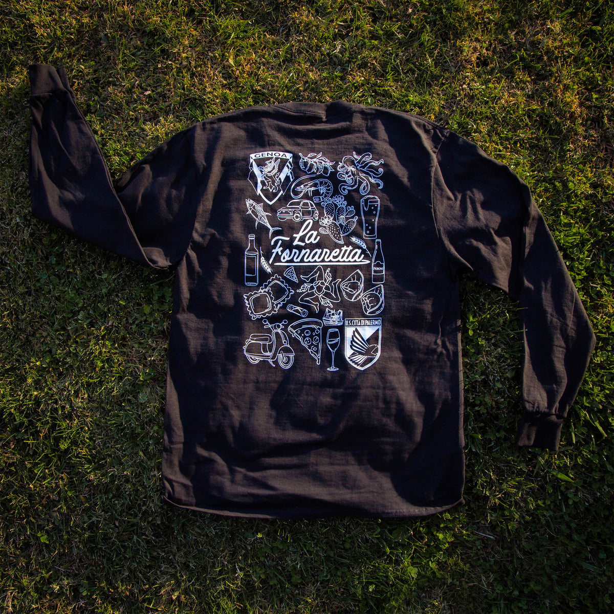 Custom screen printed t-shirt by JG Graphics