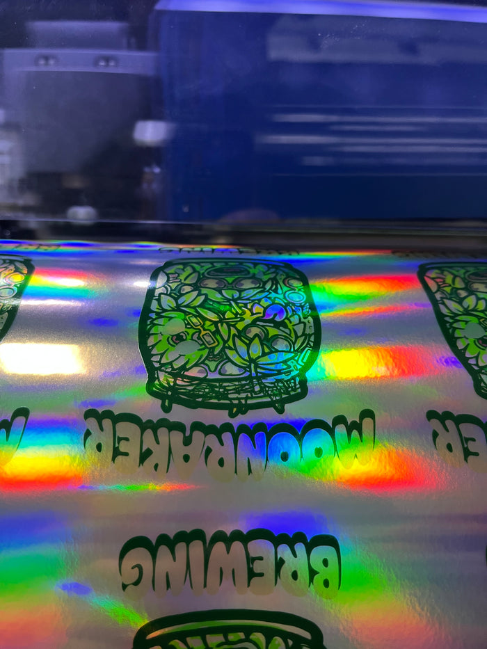 Holographic stickers