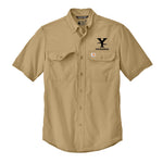 Youngdahl Carhartt Force Solid Short Sleeve Shirt - Dark Khaki