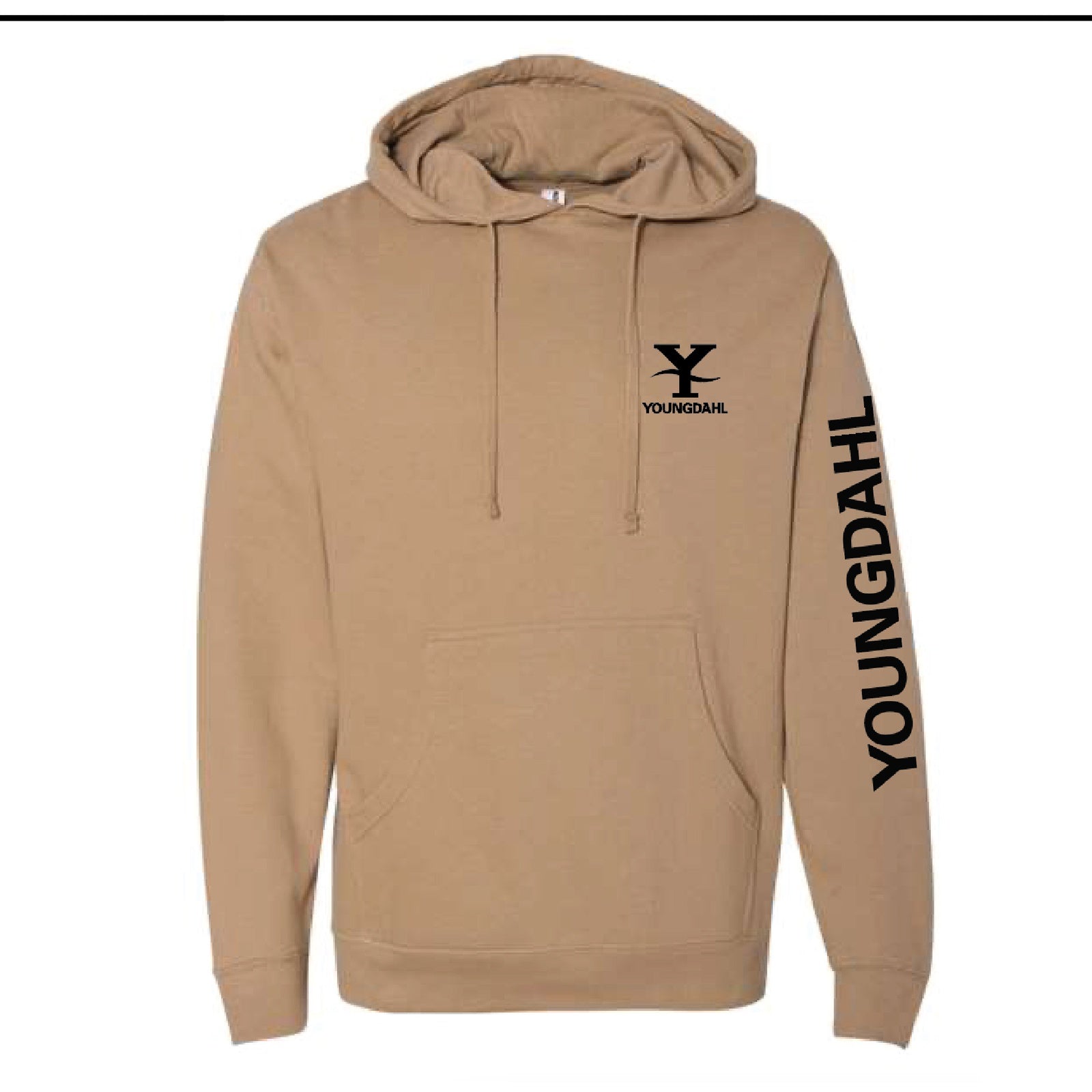 Youngdahl Independent Trading Co. Midweight Hoodie - Sandstone