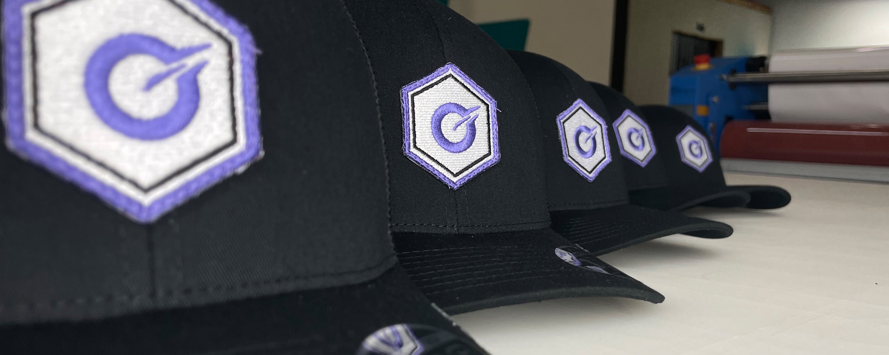 Local Custom Embroidery and Patches - Void Hats for breweries and fitness | JG Graphics