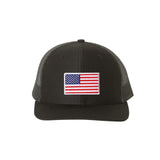 Folsom | Flag Hat - Black